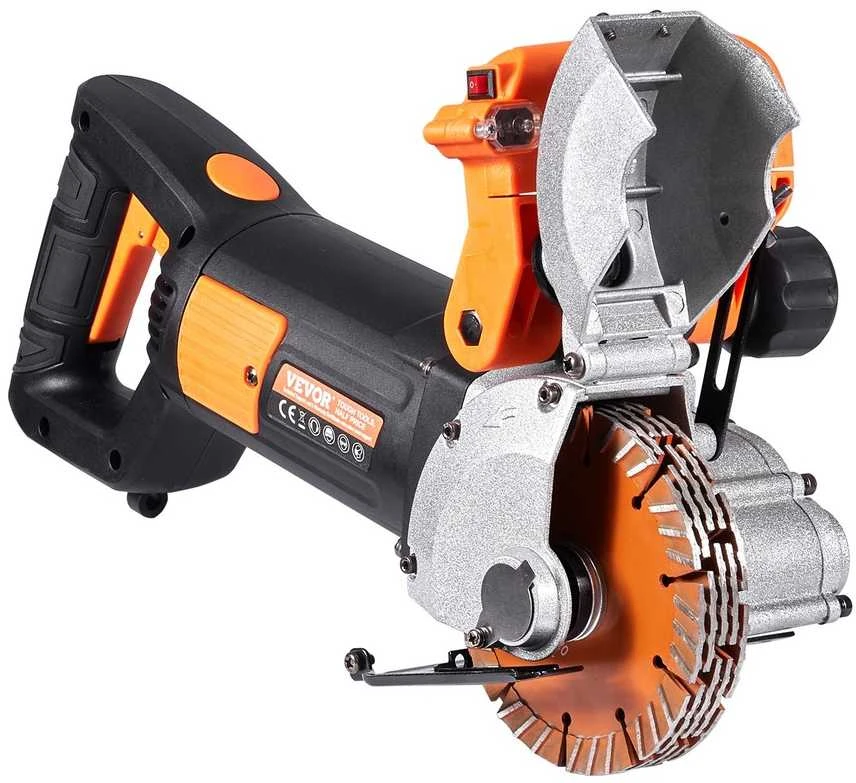 Elektrinis sienų griovėjas 42 mm, betono griovelių pjovimo staklės, 4800W, sienų šlifuoklis, plytų griovėjas