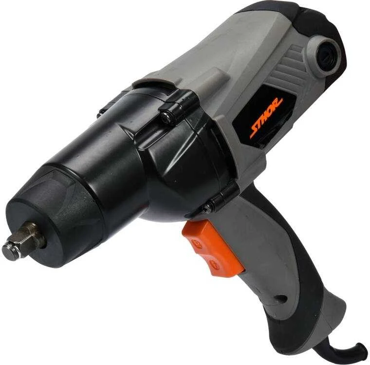 Elektrinis smūginis veržliaraktis 1/2", 450 Nm, 1100 W, su lizdais, elektrinis veržliaraktis, smūginis įrankis
