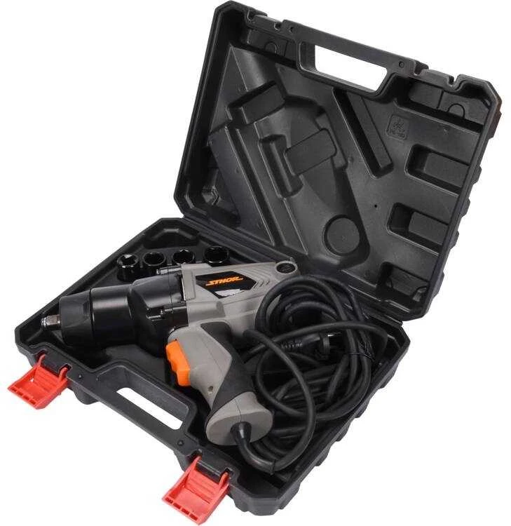 Elektrinis smūginis veržliaraktis 1/2", 450 Nm, 1100 W, su lizdais, elektrinis veržliaraktis, smūginis įrankis