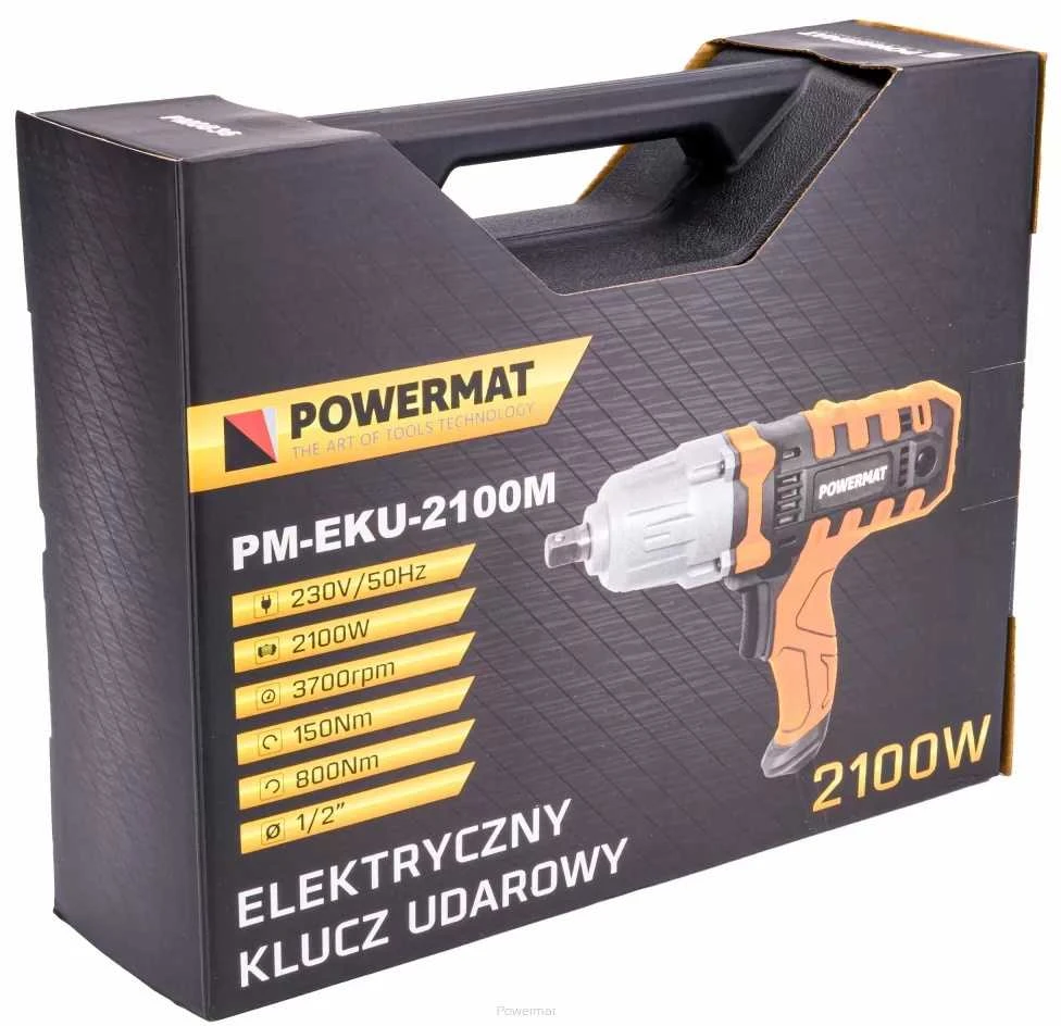 Elektrinis veržliasukis POWERMAT 800Nm