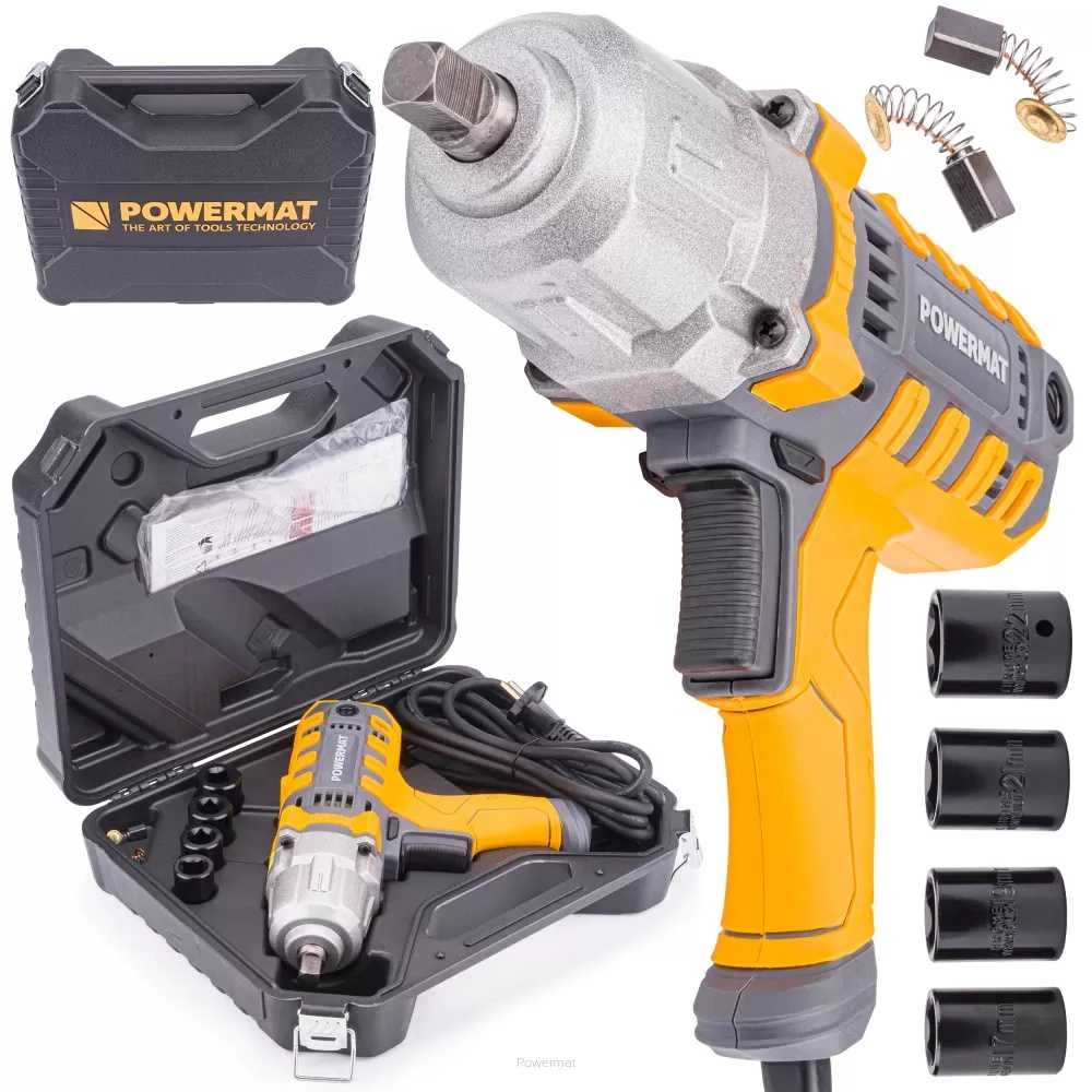 Elektrinis veržliasukis POWERMAT 800Nm
