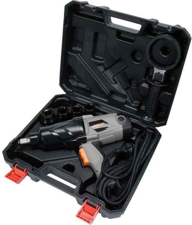 Elektrinis smūginis veržliasukis 800Nm, 1100W, 3/4", rinkinys, auto veržliasukis
