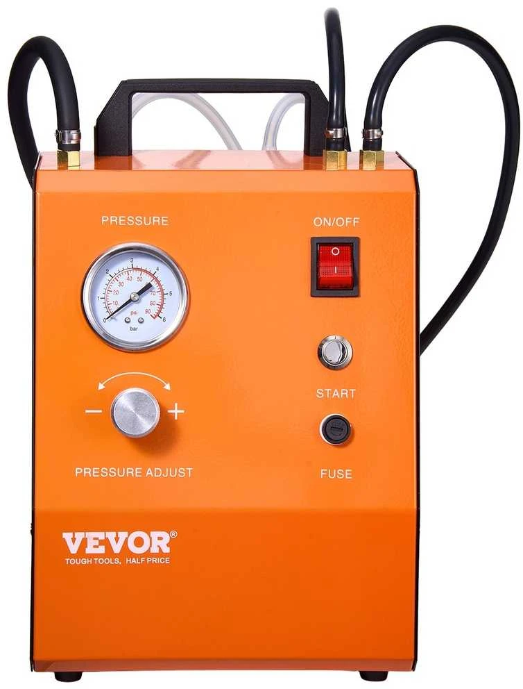 Elektrinis stabdžių skysčio keitimo komplektas 0.6-3.0 bar, 17 adapterių, automobiliams, sunkvežimiams, motociklams