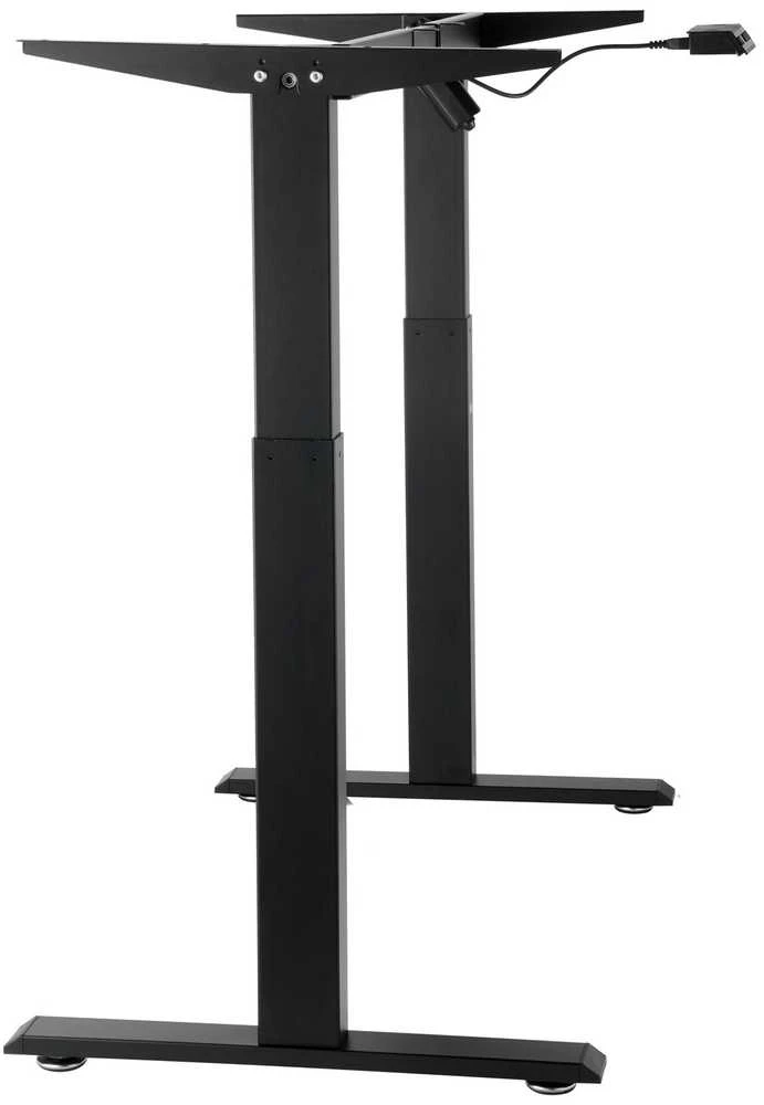 Elektrinis stovimo stalo rėmas, reguliuojamo aukščio darbo vieta, 70-117 cm, plieno rėmas, sėdimo-stovimo stalo keitiklis, ergonomiškas stalo rėmas