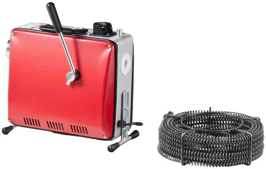 VEVOR Vamzdžių valymo mašina, 500W 1400RPM
