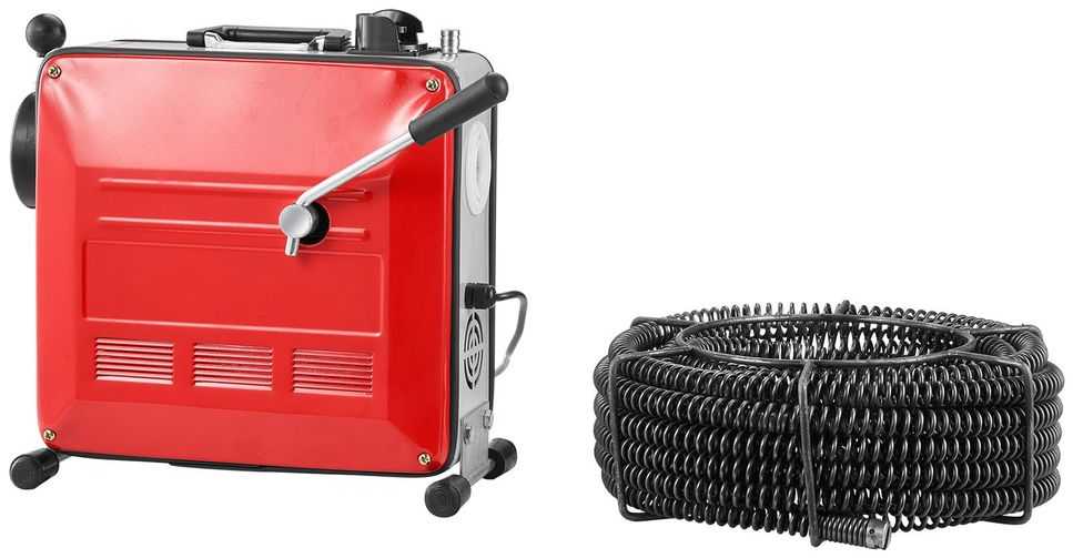 VEVOR Vamzdžių valymo įranga, 850W su 11 pjovėjų