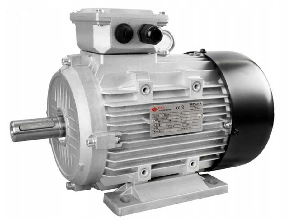 Elektrinis variklis 4.0 kW, 2850 RPM, vario apvija, skirtas kompresoriams ir pramoninei įrangai, 400V 3 fazių variklis, didelio efektyvumo elektrinis variklis