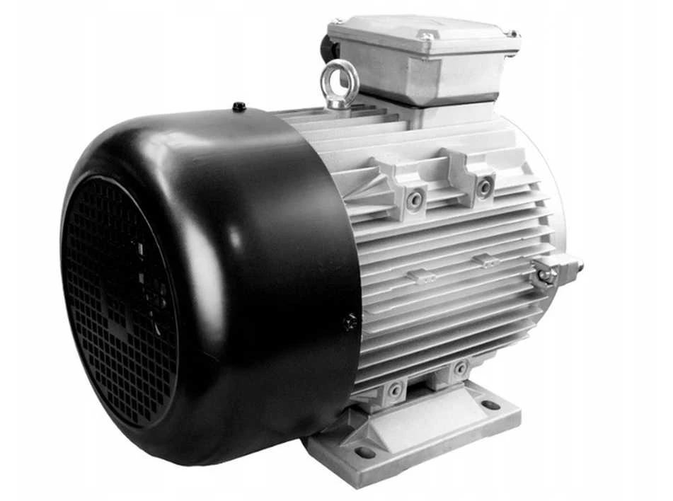 Elektrinis variklis, 7.5 kW, 400V, Trifazis asinchroninis variklis kompresoriams, Pramoninis elektrinis variklis, Didelio efektyvumo variklis