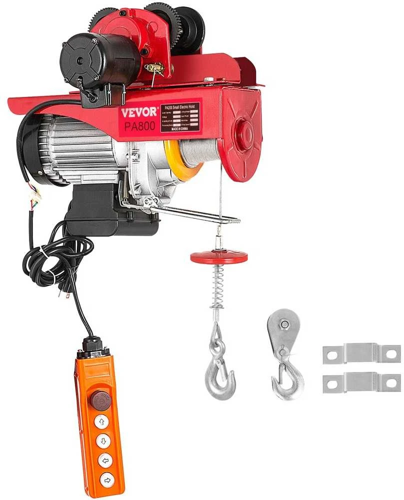 VEVOR 800 kg elektrinis keltuvas su vežimėliu 1300W