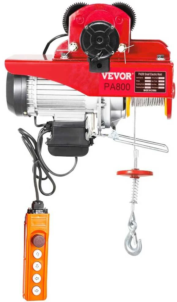 VEVOR 800 kg elektrinis keltuvas su vežimėliu 1300W