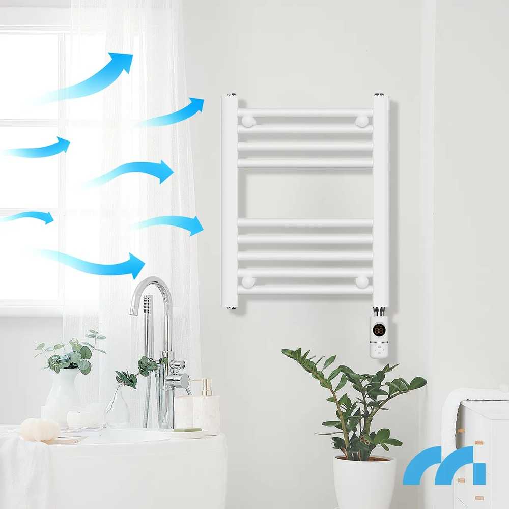 Elektrinis vonios šildytuvas, alyvinis radiatorius 300W, termostatas, laikmatis, sieninis, neperšlampamas, efektyvus, mažoms patalpoms, voniai šildyti