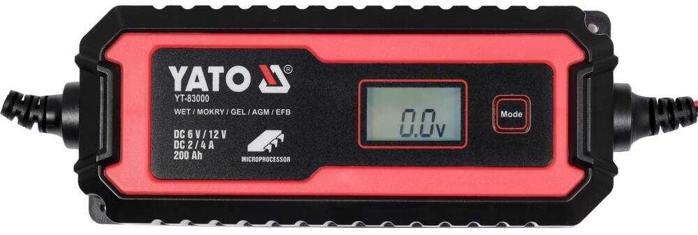 Elektroninis akumuliatoriaus įkroviklis su LCD 6V/12V, auto moto valties akumuliatoriams