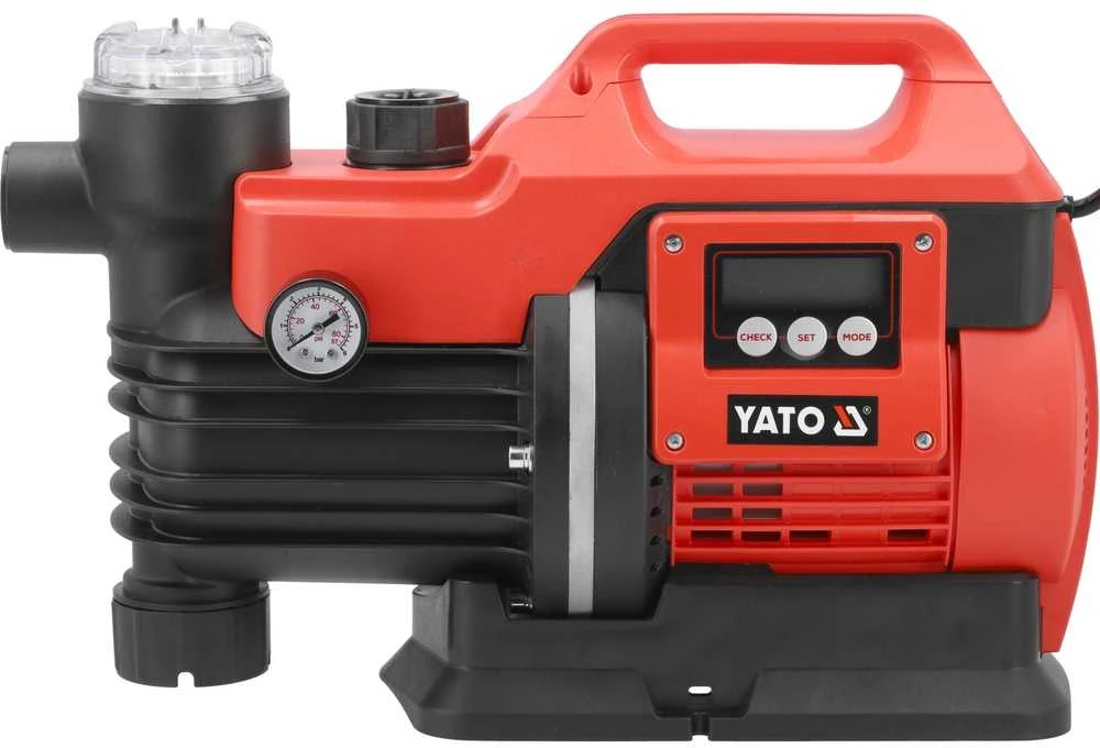 Yato Elektroninis vandens siurblys, sodo drėkinimui, didelis srautas, automatinis veikimas, švaraus vandens perdavimo siurblys