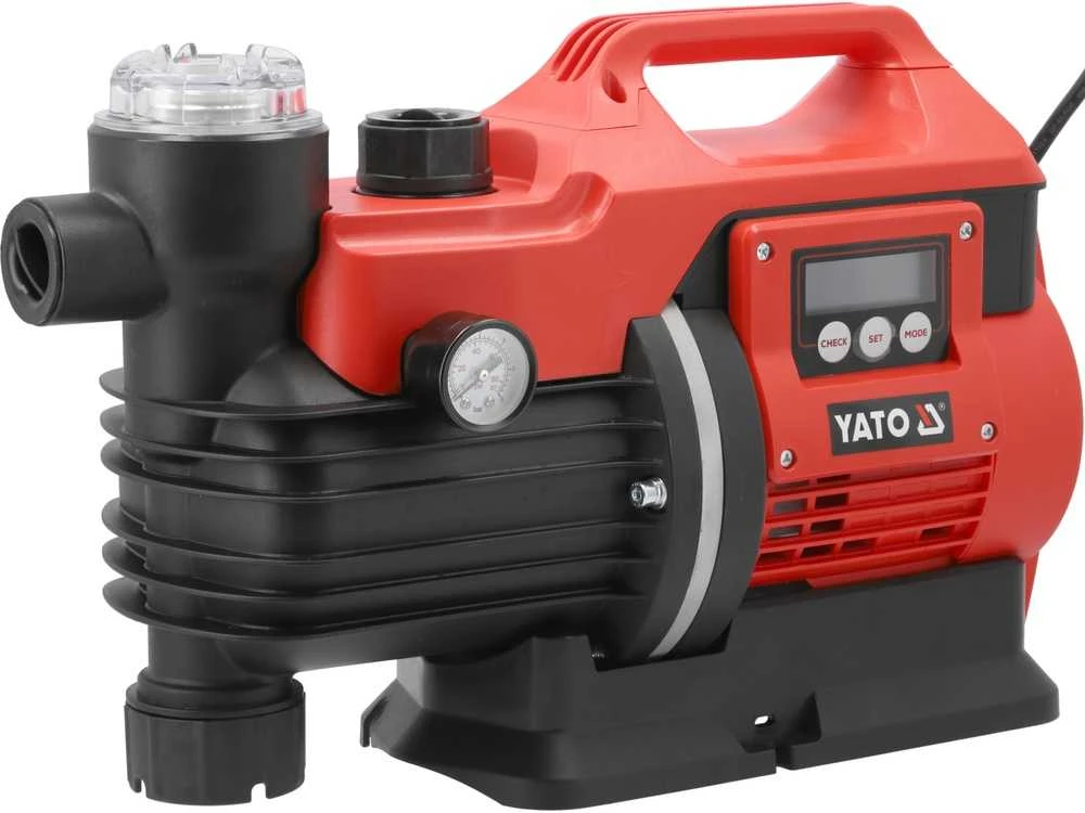 Yato Elektroninis vandens siurblys, sodo drėkinimui, didelis srautas, automatinis veikimas, švaraus vandens perdavimo siurblys