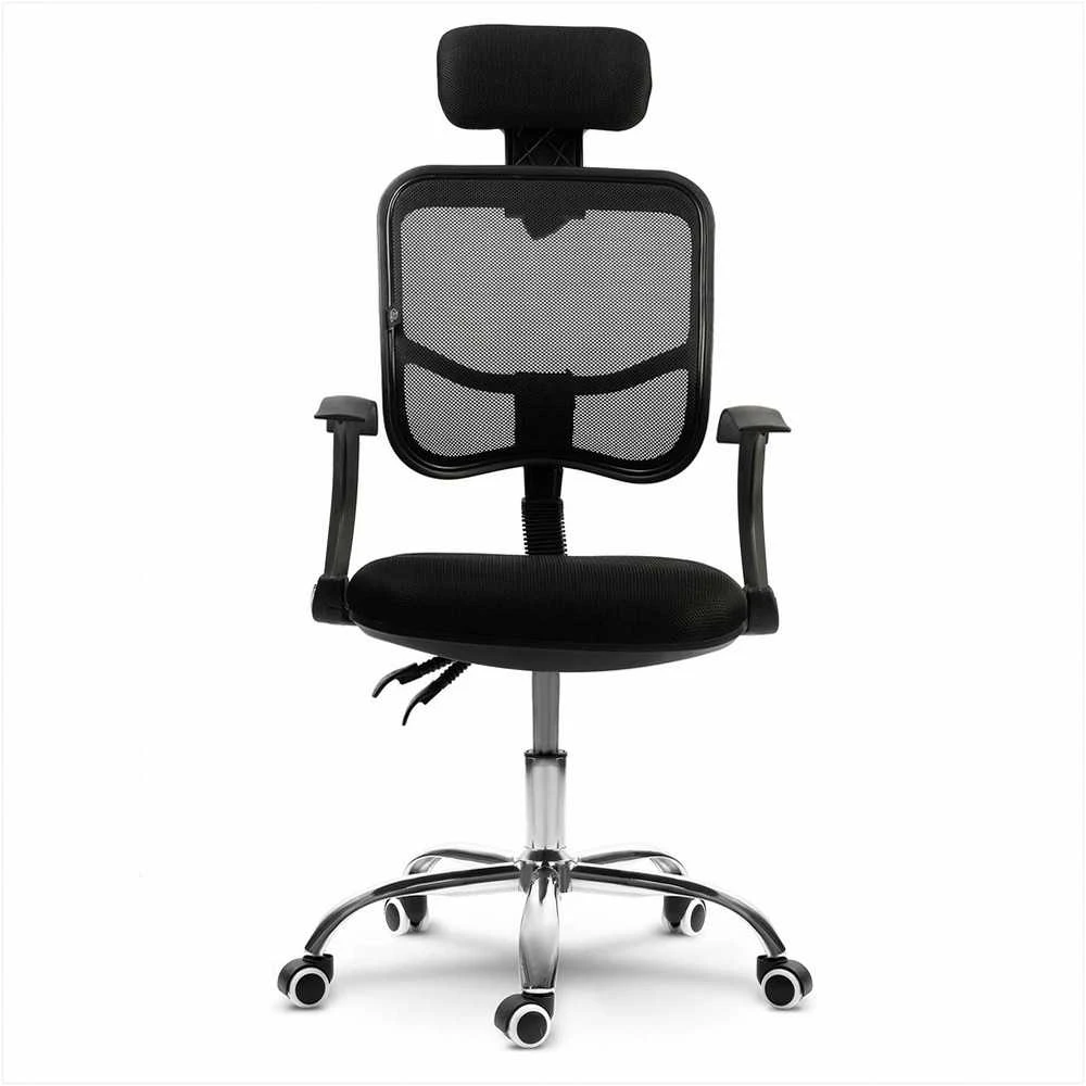 Sofotel Ergonomiška biuro kėdė, kvėpuojantis tinklinis atlošas, reguliuojamas aukštis, supimo funkcija, patogi kompiuterio kėdė namų biurui