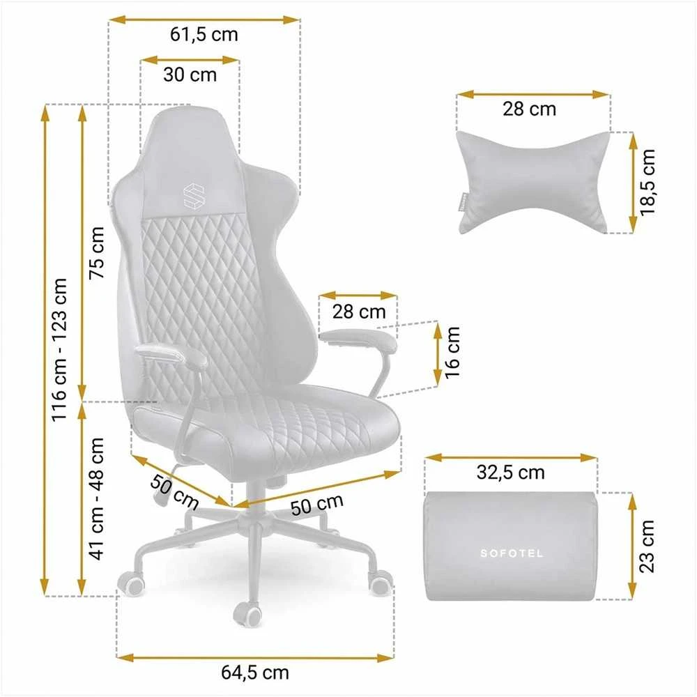Ergonomiška biuro kėdė, reguliuojamo aukščio, su juosmens ir galvos atrama, patogi stalo kėdė, juoda vadovo kėdė