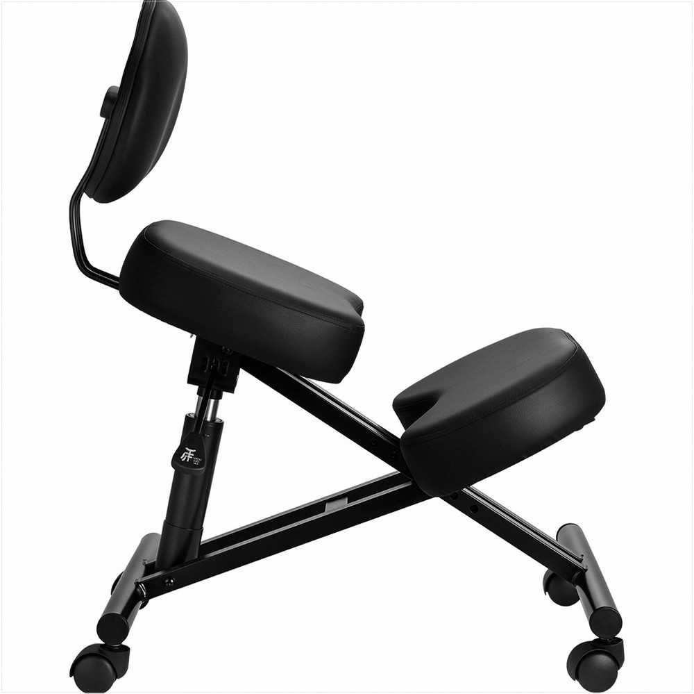 VEVOR Ergonominė kėdė su atlošu ir ratukais