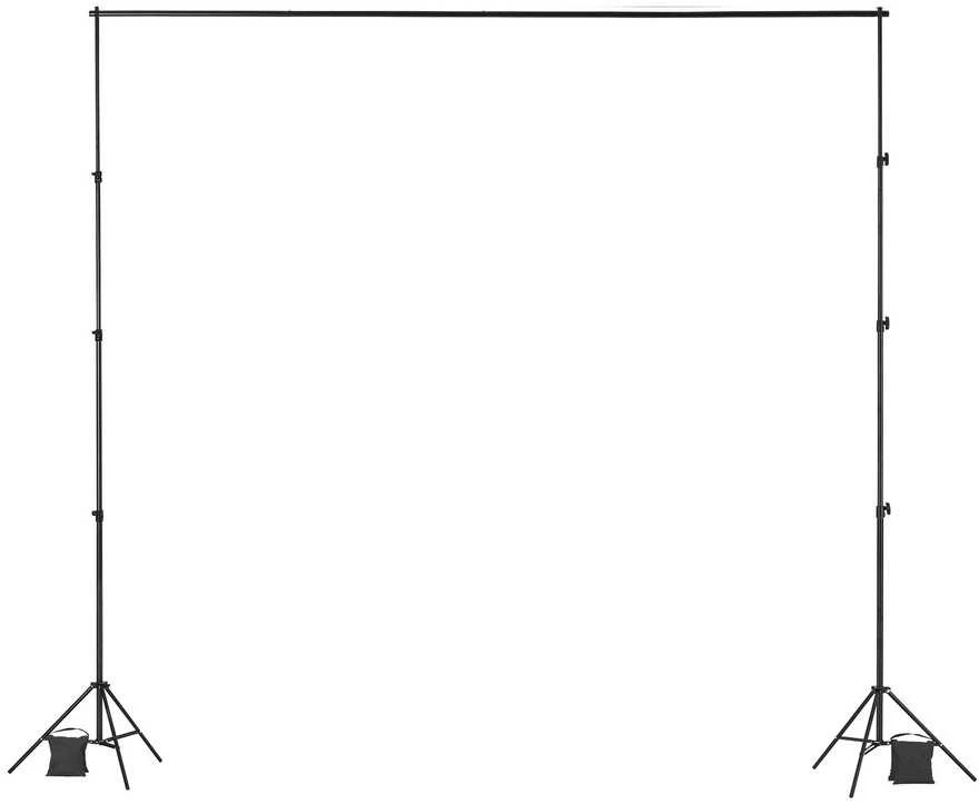 Fono stovo rinkinys 298 x 300 cm, vakarėliams ir fotostudijai, reguliuojama fono palaikymo sistema, nešiojamas fotografijos stovas