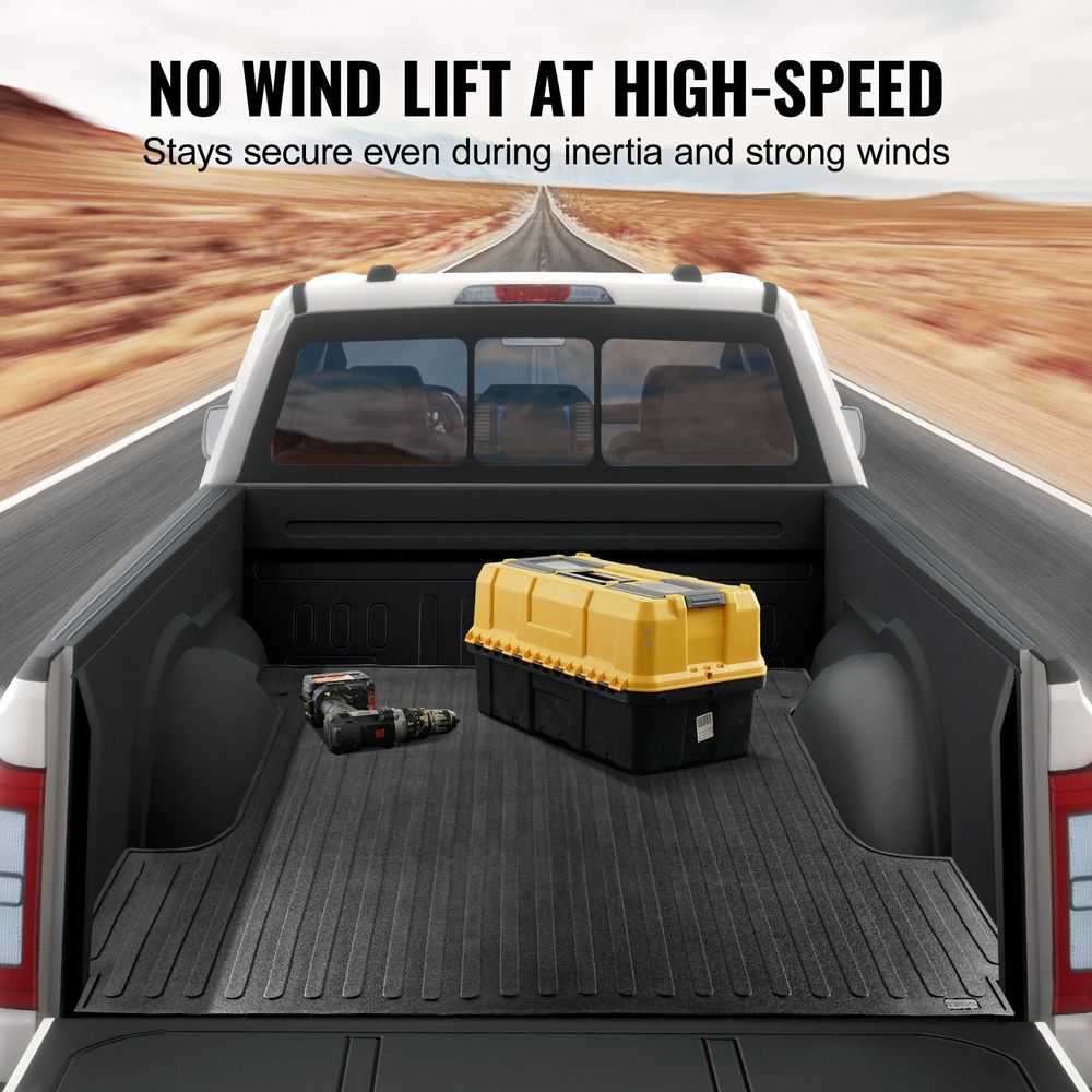 VEVOR gumine danga Ford F150 2015-2023 5.5 FT lovai