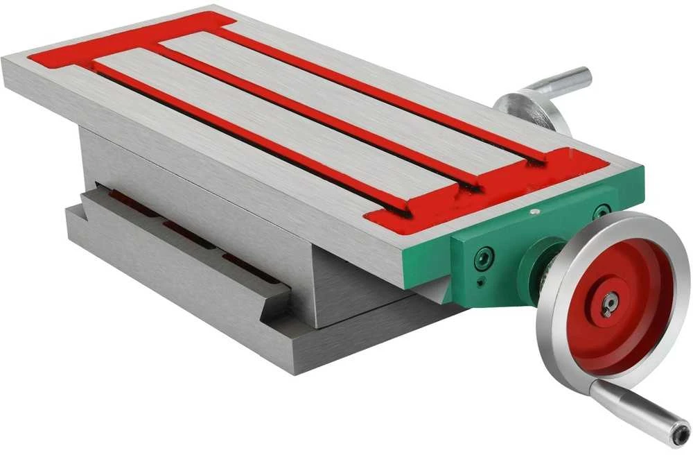 Frezavimo stalas 450 mm, kryžminės sanėjos, tvirtas darbastalis frezavimui