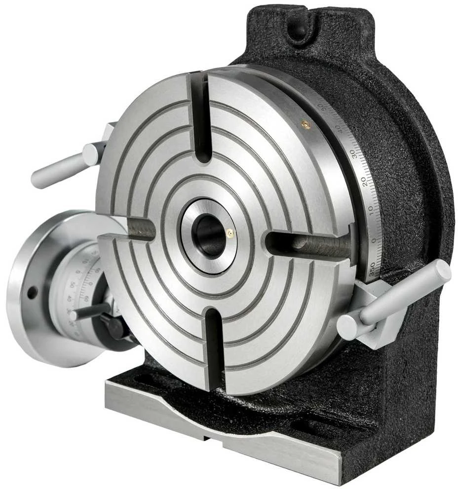 Frezavimo stalo sukamasis stalas 200mm, vertikalus/horizontalus, frezavimo/gręžimo stalas