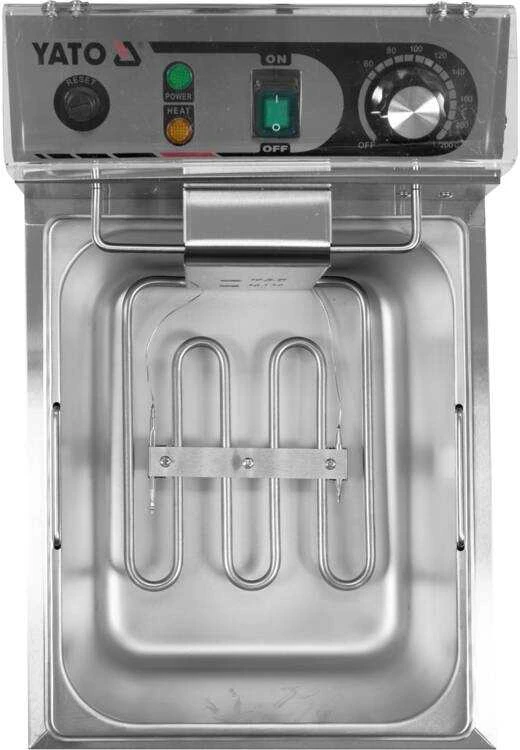 Yato Fritюрinė 6L, 3.0kW, vienos talpos gruzdintuvė profesionalams