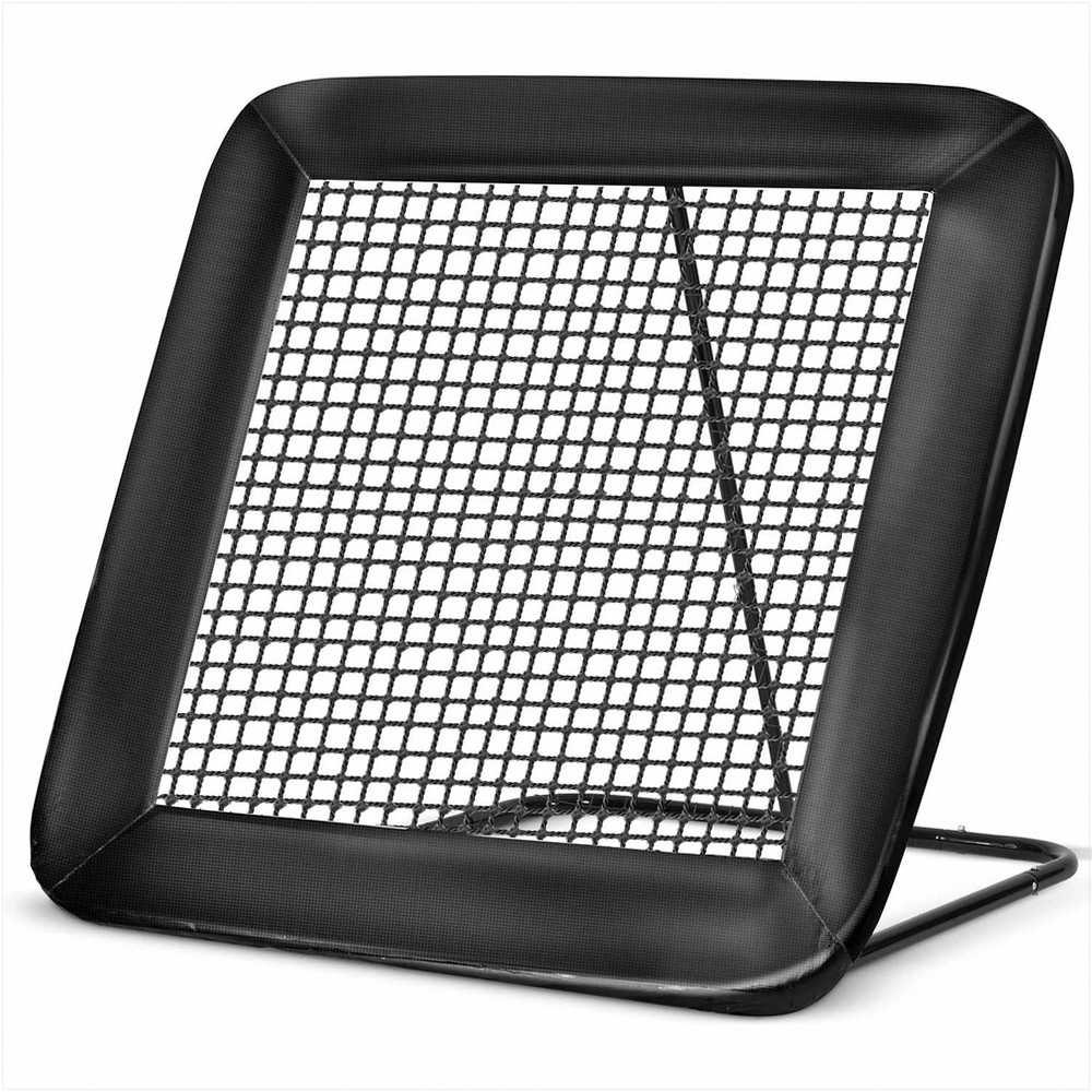 Neo-Sport Futbolo atmušėjo tinklas, treniruočių vartai futbolui, 122 x 120 cm, nešiojama futbolo treniruočių įranga, futbolo treniruočių pagalbinė priemonė