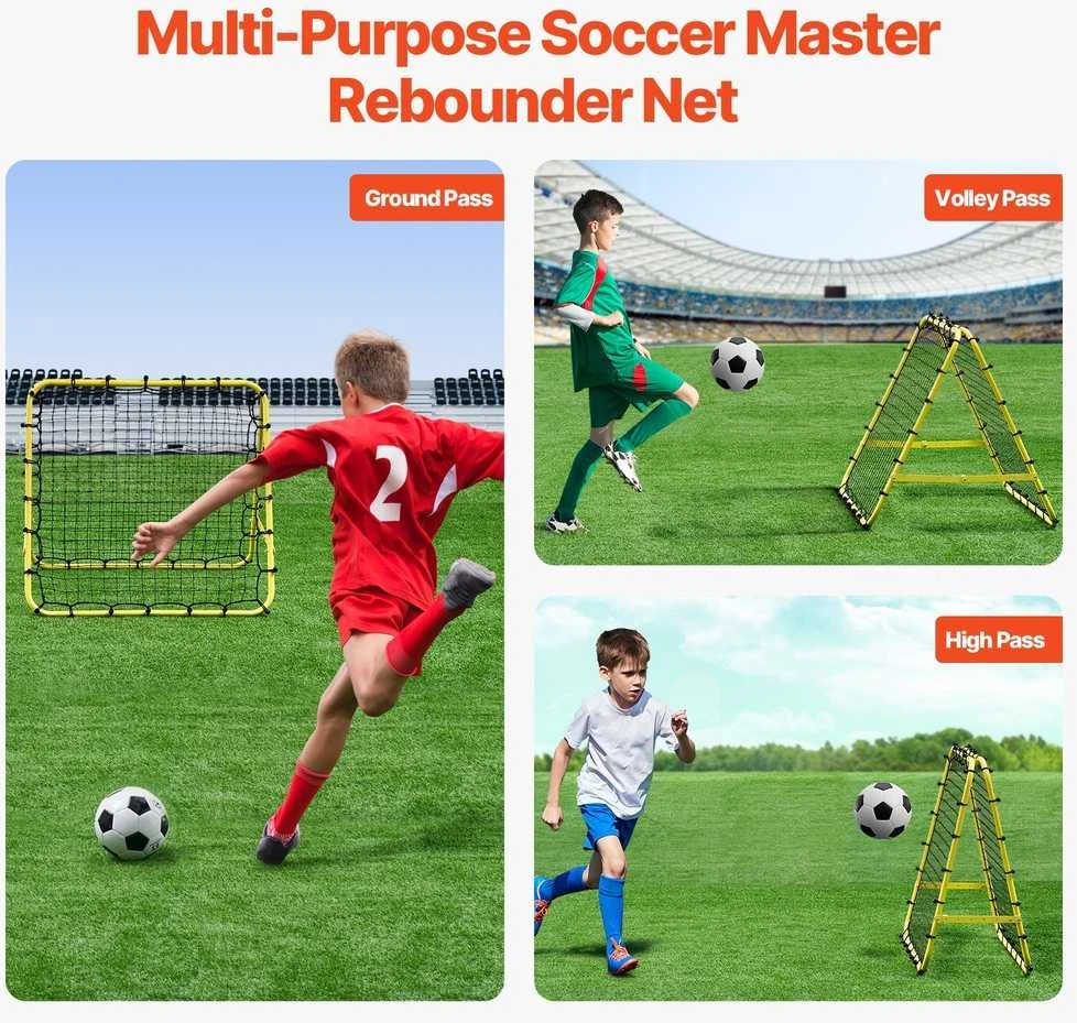 VEVOR 37x35x40 cm futbolo atšokimo tinklas