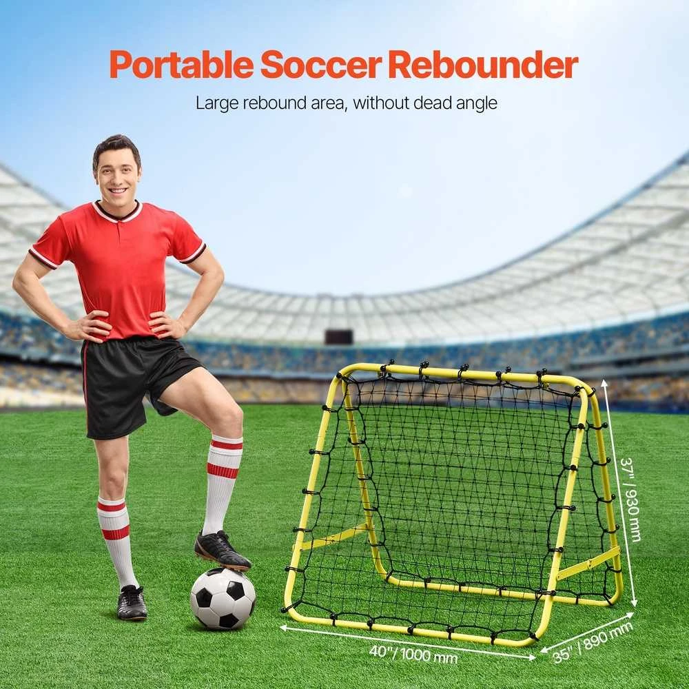 VEVOR 37x35x40 cm futbolo atšokimo tinklas