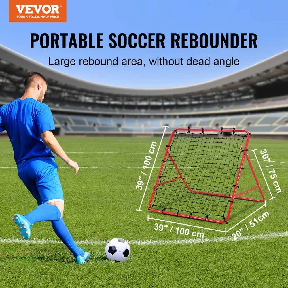 VEVOR Futbolo atmušimo tinklas 100x100 cm