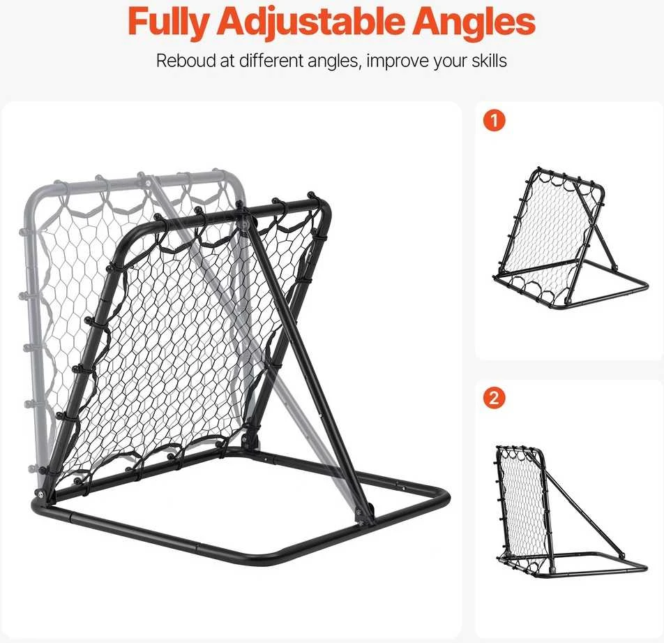 VEVOR 86x86 cm futbolo atmušimo tinklas