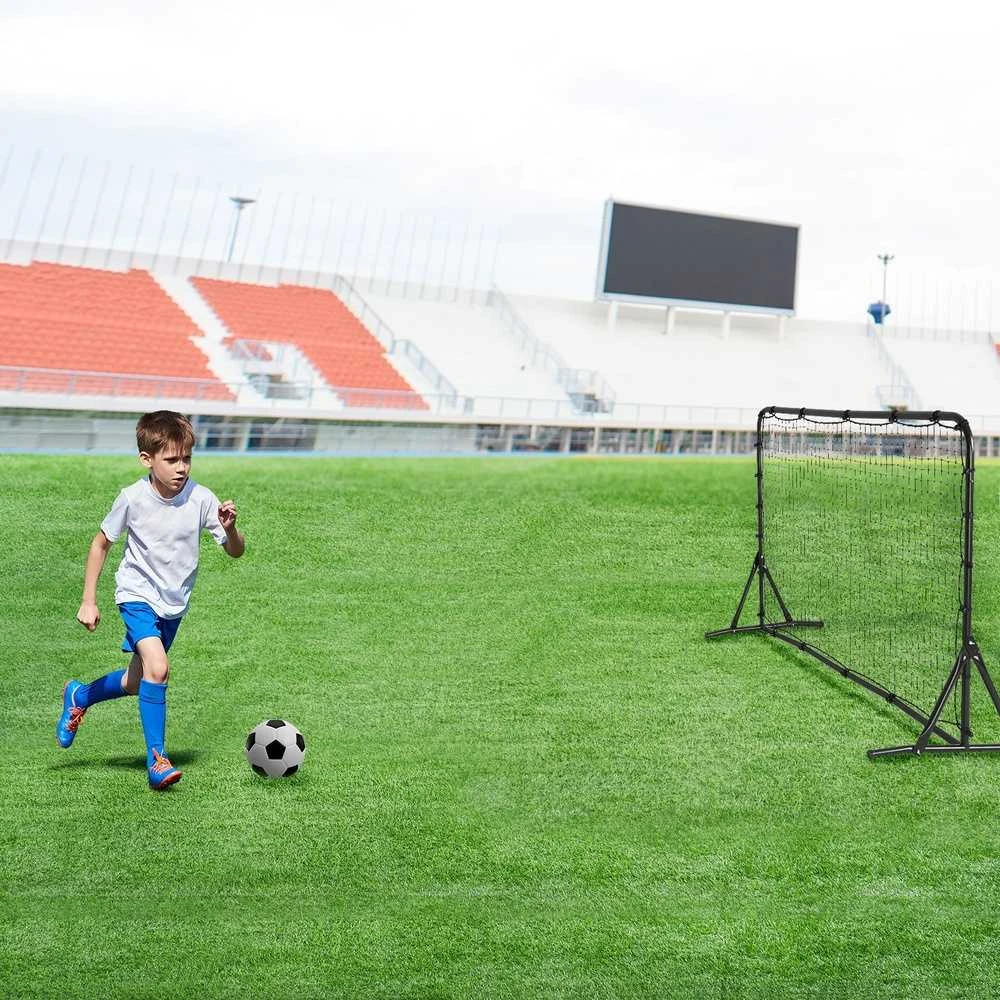 VEVOR 6x4 pėdų futbolo atsimušimo tinklas dvipusis