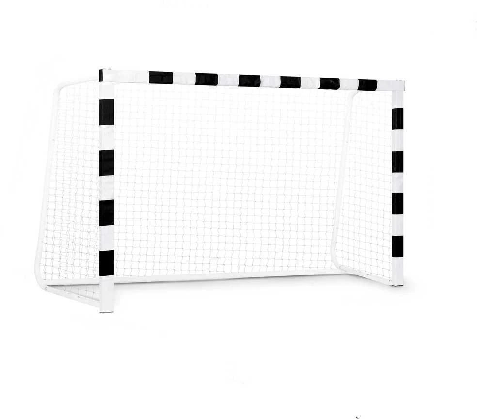 Futbolo vartai 180x120x60 cm, su patvariu tinklu, lengvai surenkami futbolo vartai, lauko futbolo vartai