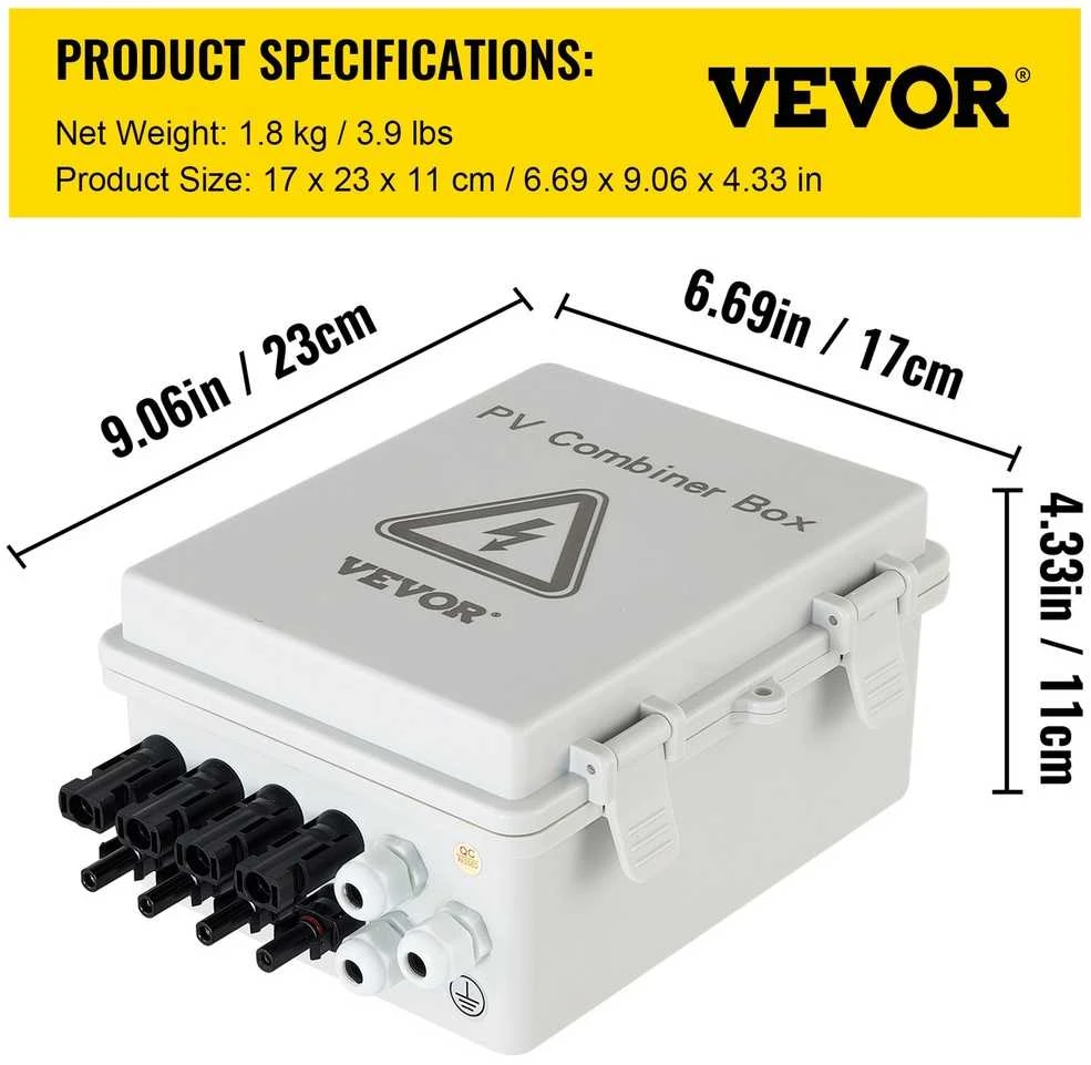 FV jungimo dėžutė, 4 stygos, 63A, IP65