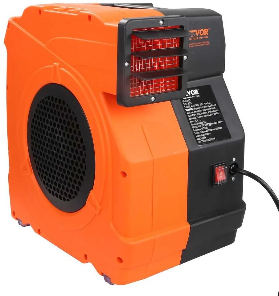 VEVOR Pripučiames pilies ventiliatorius 1100W