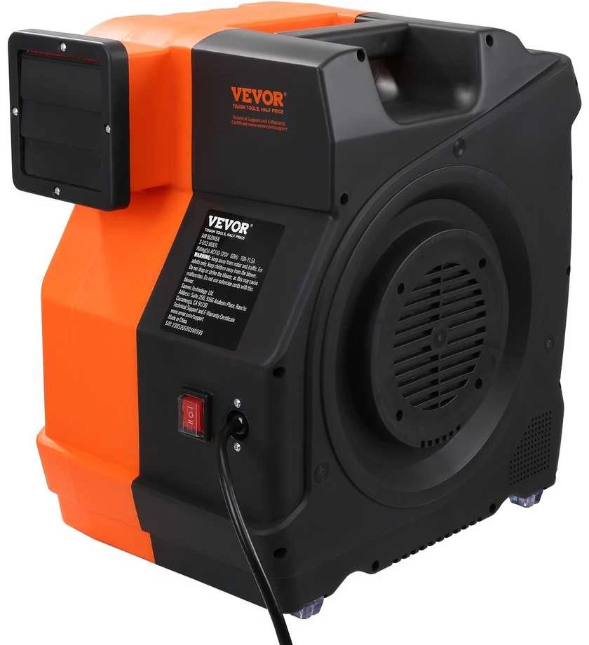 VEVOR Pripučiames pilies ventiliatorius 1100W