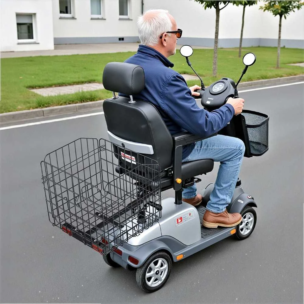 VEVOR Sulankstoma motorolerio galinė krepšys