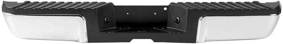Galinis plieno buferis, skirtas 2008-2016 Ford F250 F350 Super Duty, chromuota apdaila, tvirtas laiptelio buferis, galinis buferis su žibintais