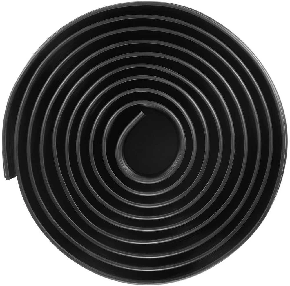Garažo vartų sandarinimo rinkinys 4.88 m, universalus vandeniui atsparus PVC, garažo vartų slenkstis, garažo vartų apačios sandarinimo juosta