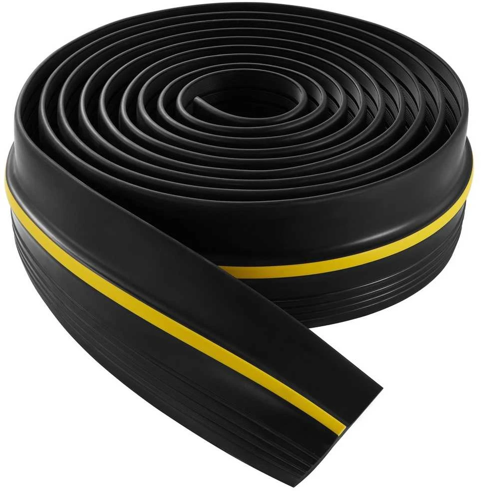 Garažo vartų sandarinimo rinkinys 4.88 m, universalus vandeniui atsparus PVC, garažo vartų slenkstis, garažo vartų apačios sandarinimo juosta