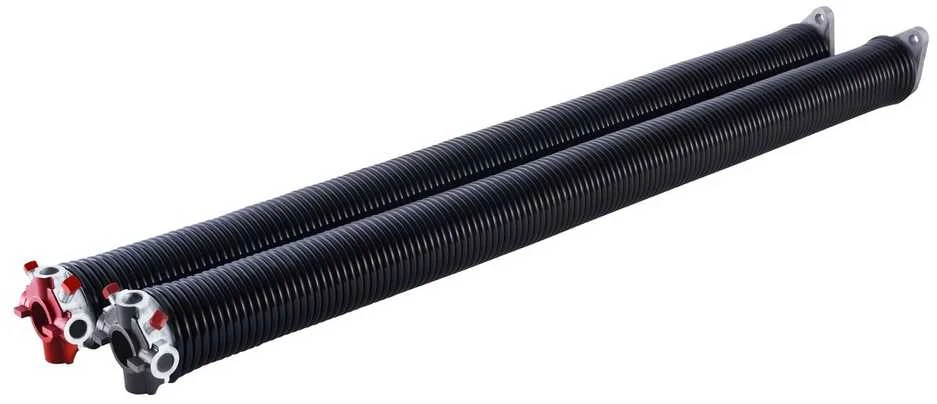 Garažo vartų sukimo spyruoklių pora, Φ5.94 x Φ50.8 x 787 mm, aukšto anglies kiekio plienas, garažo vartų pakaitinės spyruoklės
