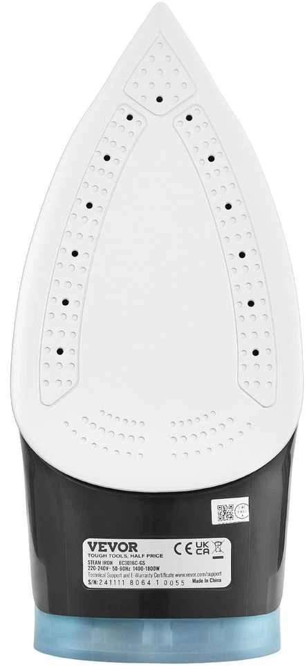 Garinis lygintuvas 1600W, su savaiminio išsivalymo funkcija, drabužiams, nepraleidžiantis garų lygintuvas, buitinis lyginimo prietaisas
