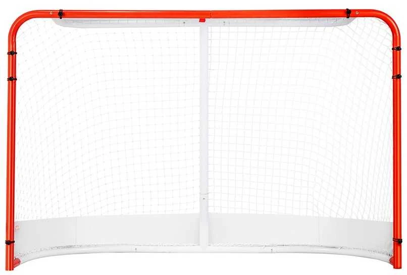 Gatvės ritulio vartai, nešiojami, vidaus/lauko, tvirti plieniniai, 1.83x1.22 m, ledo ritulio vartai, treniruočių vartai