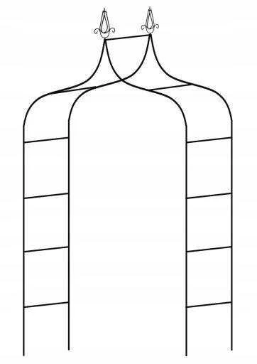Gėlių arka GardenLine, 240 cm