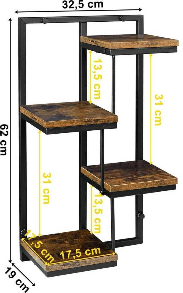 Gėlių stovas Hagart Rustic, 62 cm