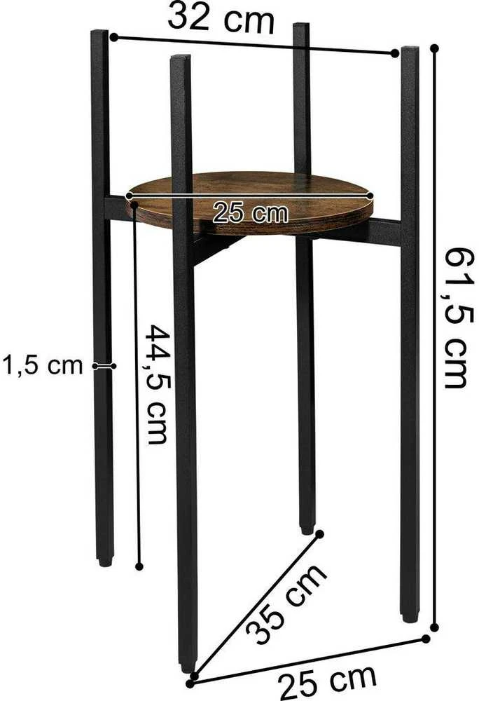 Gėlių stovas Torre Rustic 61,5 cm