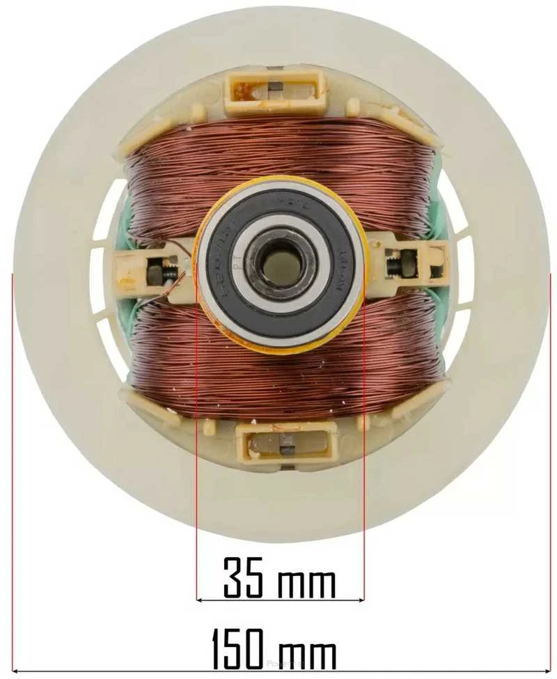Generatoriaus rotorius, PM-AGR-3000-WI generatoriui, pakeitimo rotorius, suderinamas rotorius, generatoriaus atsarginės dalys