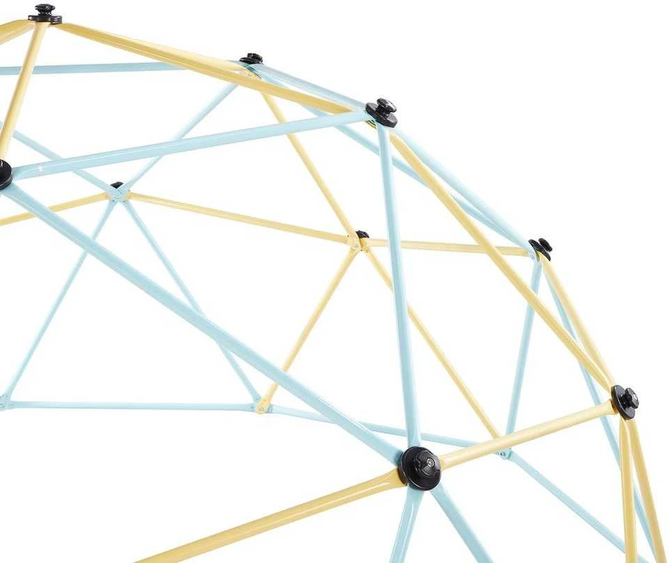 Geometrinis laipiojimo kupolas, 305 cm lauko žaidimų aikštelė su krepšinio kamuoliais ir tinklu vaikams, tvirta džiunglių sporto salė, laipiojimo įranga kiemui