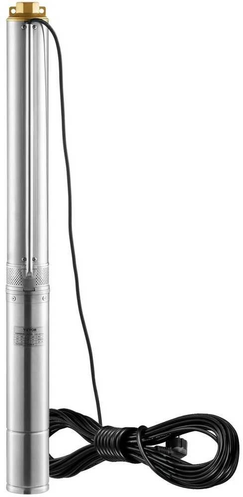 VEVOR Giluminis panardinamasis siurblys 1500W 9,8 m³/val 108 m