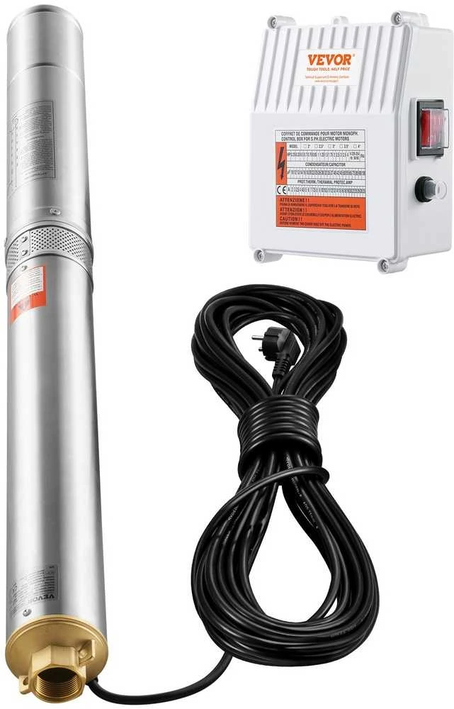 VEVOR Giluminis panardinamasis siurblys 1500W 108m